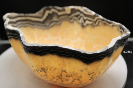 Mexican agate bowl